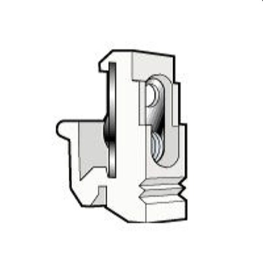 Legrand Adapter Fixocab f.G-Profilschiene f.Schrauben M4