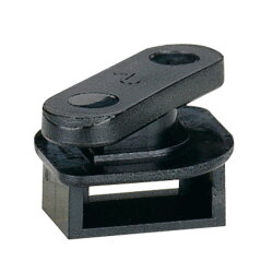 Legrand Kabelbinder drehbar für Kabelbinder bis B:9mm