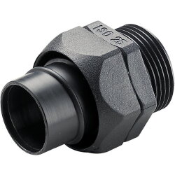 Legrand Verschraubung 381652 MG G1/4" schwarz