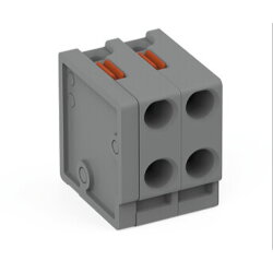 WAGO 2-Leiter-Federleiste Drücker PUSH WIRE®...