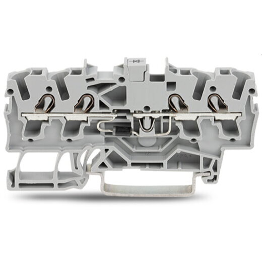 WAGO Bauelementklemme 4 Leiter mit Diode 1N4007 grau 2002-1411/1000-411