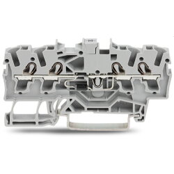 WAGO Bauelementklemme 4 Leiter mit Diode 1N4007 grau...