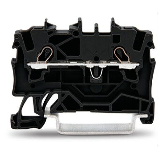 WAGO 2-Leiter-Durchgangsklemme 1,5 mm? für Anwendungen Ex e II geeignet schwarz 2001-1205