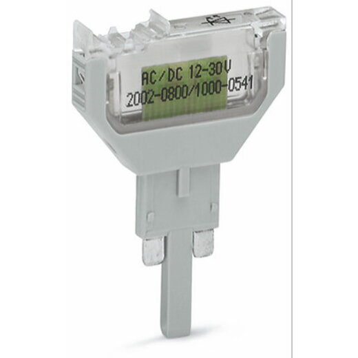 WAGO Bauelementestecker für Basisklemmen 1-polig grau 2002-800/1000-542