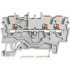 WAGO 3-Leiter-Durchgangsklemme mit Drücker 1 mm?...