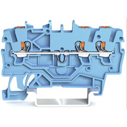 WAGO 3-Leiter-Durchgangsklemme mit Drücker 1 mm?...