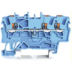 WAGO 3-Leiter-Durchgangsklemme mit Drücker 1,5 mm?...