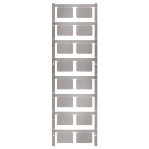 Weidmüller Gerätemarkierer SM 27/18 K MC NE SI silber 1713760000