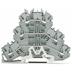 WAGO Etagenklemme 2002-3227 TOPJOB S 3S-KL. 2,5qmm grau