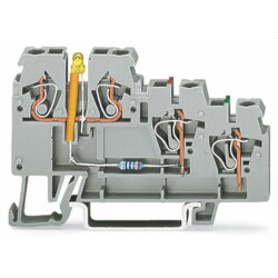 WAGO Aktoren LED Klemme 3Leiter 270-585/281-507