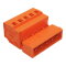 WAGO Stiftleiste 231-635 5polig 5,08mm orange