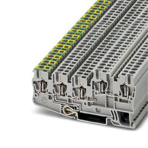 Phoenix Contact Installationsschutzleiterklemme STIO 2,5/4-PE/2B/L