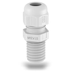 OBO Kabelverschraubung V-TEC VM lang M12 lichtgrau