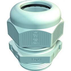 OBO Kabelverschraubung V-TEC PG11 silbergrau