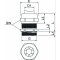 OBO Messing-Kabelverschraubung EMV V-TEC VM16 EMV-K