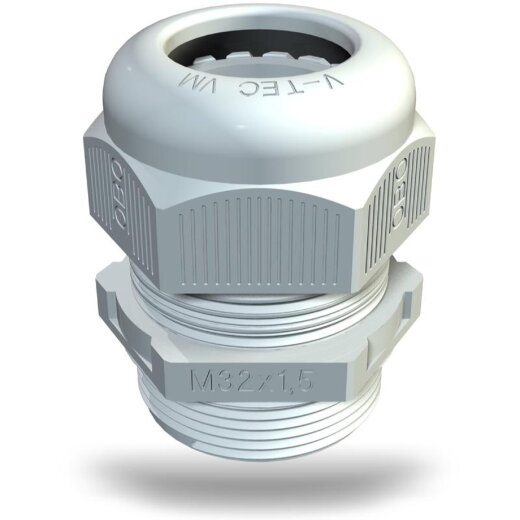 OBO Kabelverschraubung V-TEC VM M20 lichtgrau