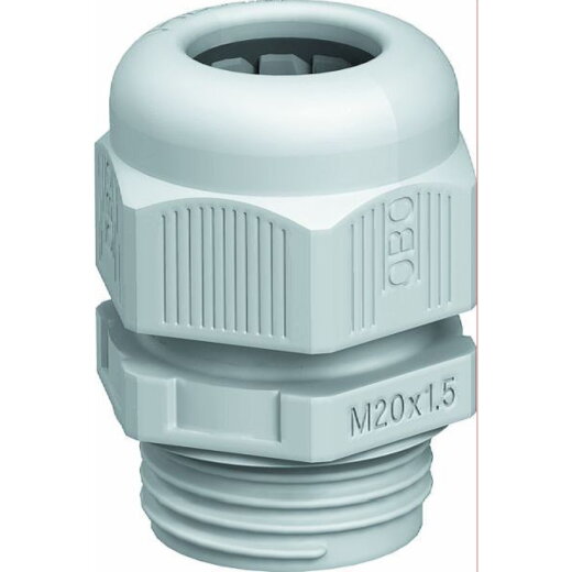 OBO Kabelverschraubung V-TEC VM M16 silbergrau