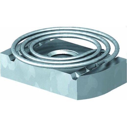 OBO Gleitmutter MS41SNF M8 F mit Feder