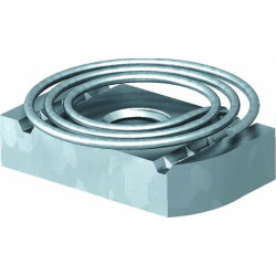 OBO Gleitmutter MS41SNF M8 F mit Feder