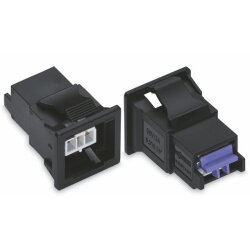 WAGO Snap-In-Buchse ohne Verriegelungsklinke 2-polig...