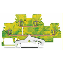WAGO Doppelstockklemme 4-Leiter-Schutzleiterklemme 1,5...