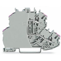 WAGO Doppelstockklemme 4-Leiter-Durchgangsklemme mit...