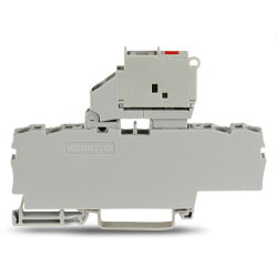 WAGO 4-Leiter-Sicherungsklemme mit schwenkbarem...