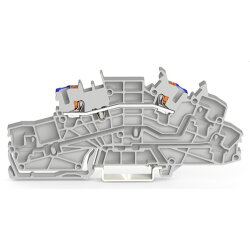 WAGO Installationsetagenklemme N Push-in CAGE CLAMP®...