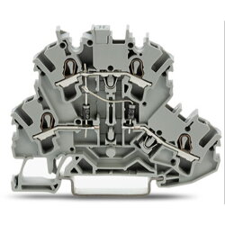 WAGO Bauelementklemme Doppelstock mit 2 Dioden 1N4007...