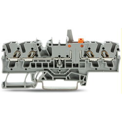 WAGO 4-Leiter-Trenn- und Messklemme mit mechanischer...