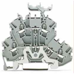 WAGO Doppelstockklemme Schirmleiter-/Durchgangsklemme 2,5...