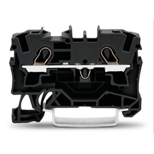 WAGO 2-Leiter-Durchgangsklemme 4 mm? für Anwendungen Ex e II geeignet schwarz 2004-1205