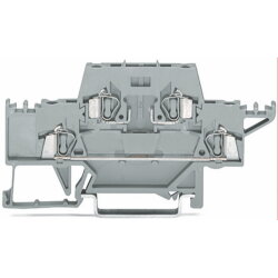 WAGO Doppelstockklemme für Tragschiene 35 x 15 und...