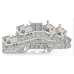 WAGO Installationsetagenklemme L/L Push-in CAGE...