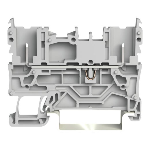 WAGO 2-Pin-Basisklemme für Tragschiene 35 x 15 und 35 x 7,5 grau 2022-1601/999-953