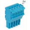 WAGO 1-Leiter-Federleiste Push-in CAGE CLAMP® 4 mm? blau 2022-105/000-006