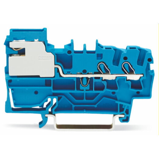 WAGO 2-Leiter-Potentialausgleichsklemme 2,5 mm? Push-in CAGE CLAMP® grau 2002-7211