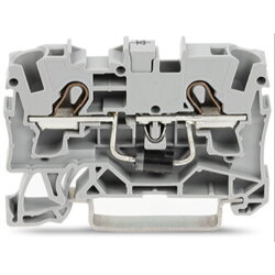 WAGO Bauelementklemme 2 Leiter mit Diode 1N5408 grau...