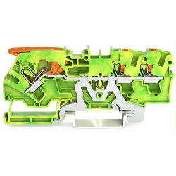 WAGO 3-Leiter-Schutzleiterklemme mit Hebel und...