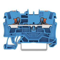WAGO 2-Leiter-Durchgangsklemme mit Drücker 4 mm?...
