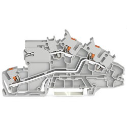 WAGO Installationsetagenklemme mit N-Trennschlitten LT/L...