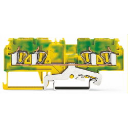 WAGO 4-Leiter-Schutzleiterklemme 4 mm? seitliche und...