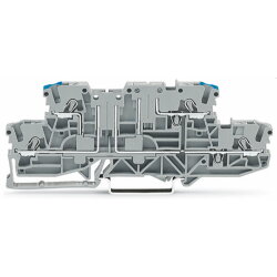 WAGO Doppelstock-Basisklemme L/N für Tragschiene 35...