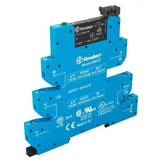 Finder EMR-Koppelrelais 39.41.0.012.5060 Master INPUT