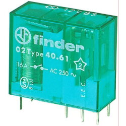 Finder bistabiles Printrelais m.einer Spule 1 Wechsler...