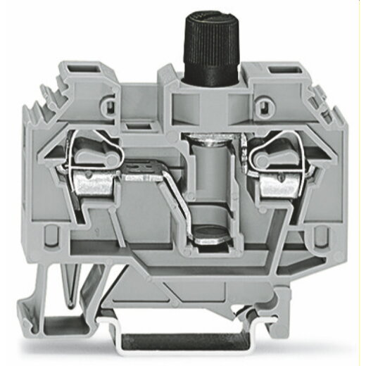 WAGO 2 Leiter Sicherungsklemme 282-128 6qmm grau