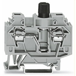 WAGO 2 Leiter Sicherungsklemme 282-128 6qmm grau