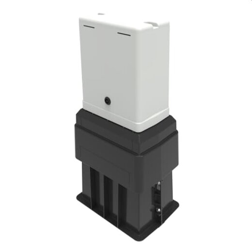 ABB Striebel & John EHB1 Schrank 853x385x270 belüftet, Schnapp-Haube