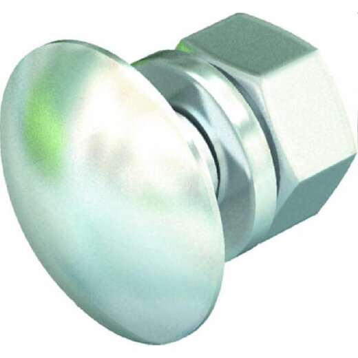 OBO Flachrundschraube FRS 12x25 A2 mit Scheibe und Mutter