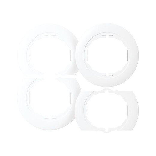 ELSO Wandschalter WDE011500 1fach Rahmen weiß Renova